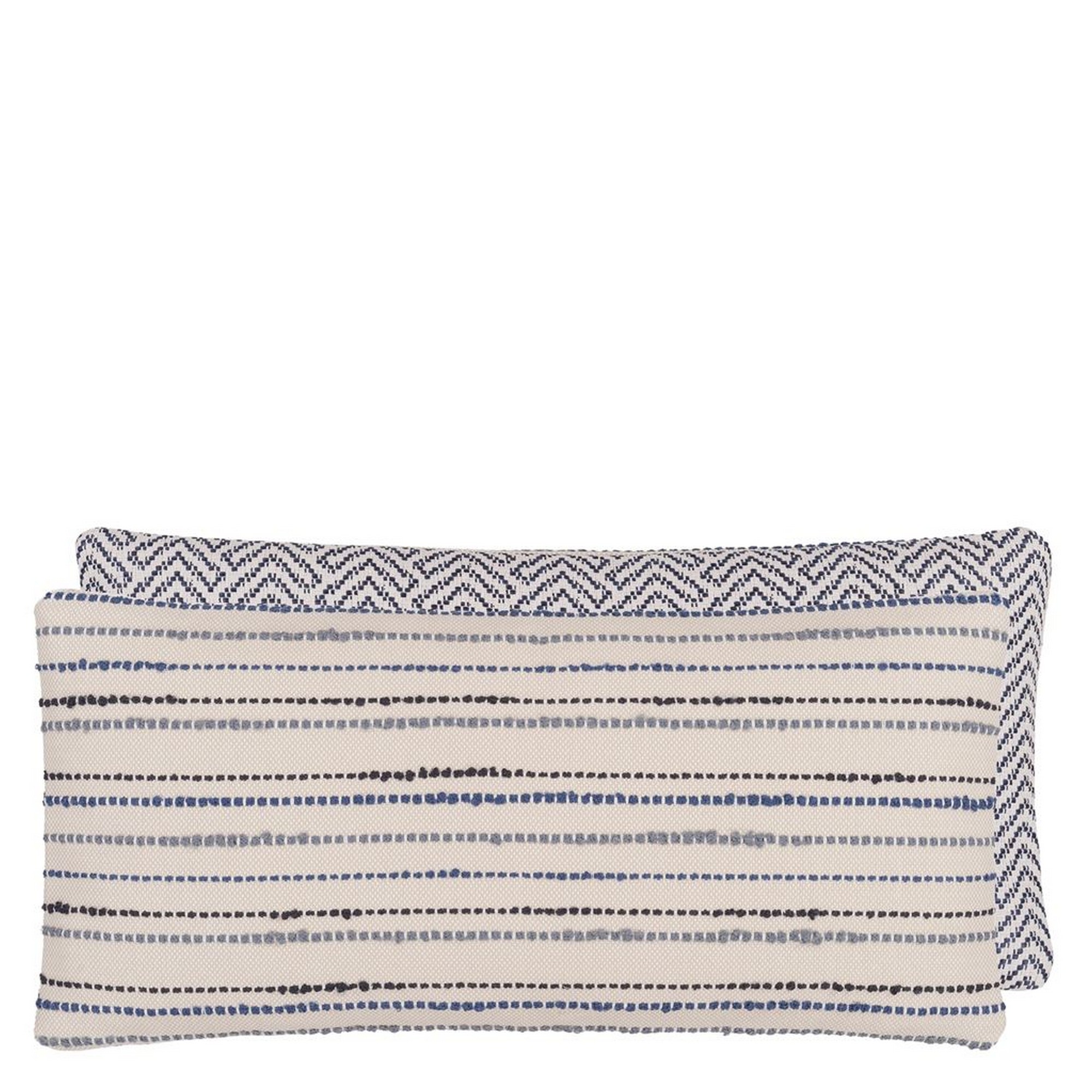 Saldes Indoor Outdoor Cushion By William Yeoward In Indigo Blue